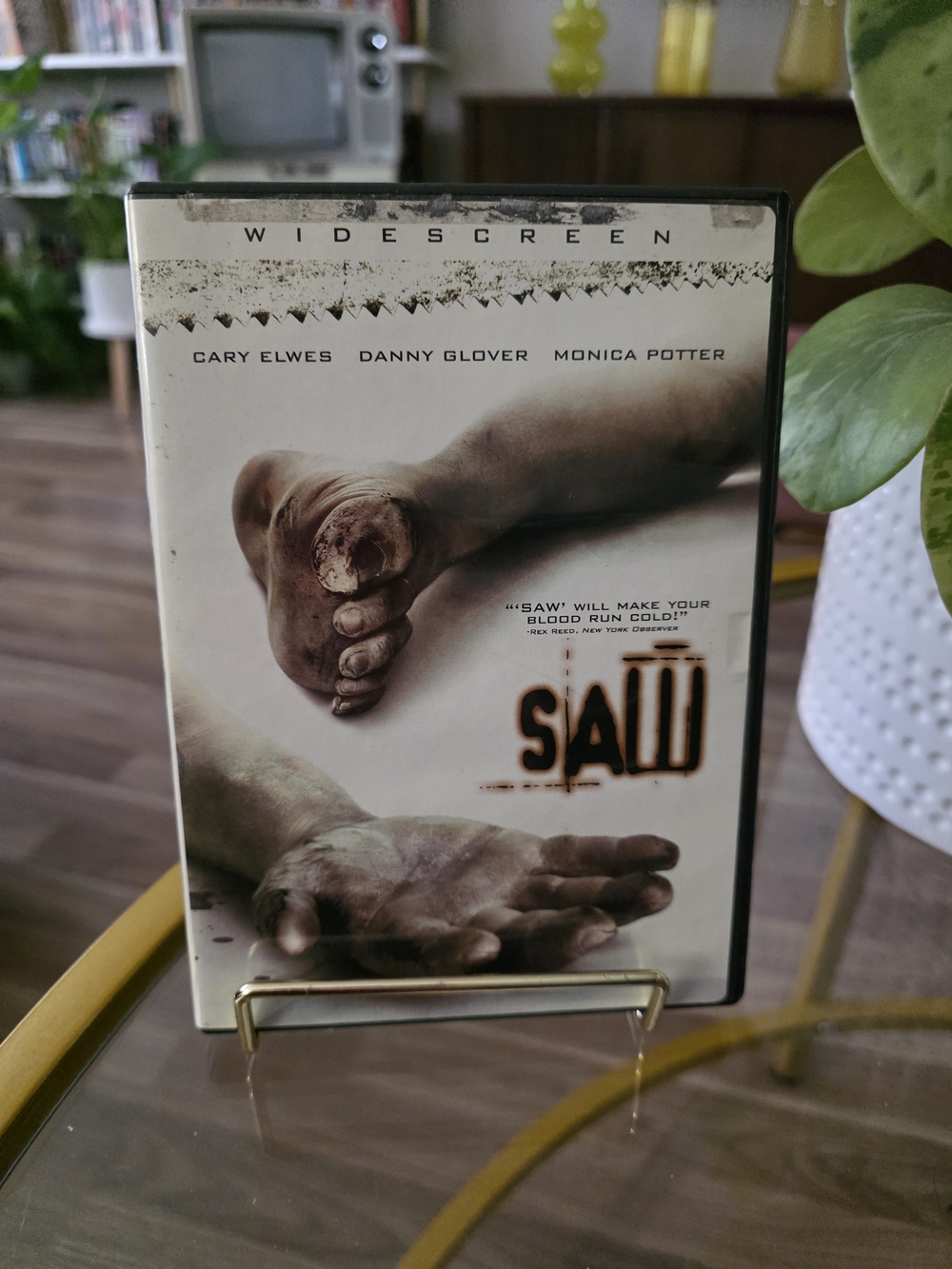 SAW Widescreen DVD - Horror Movie (White)
